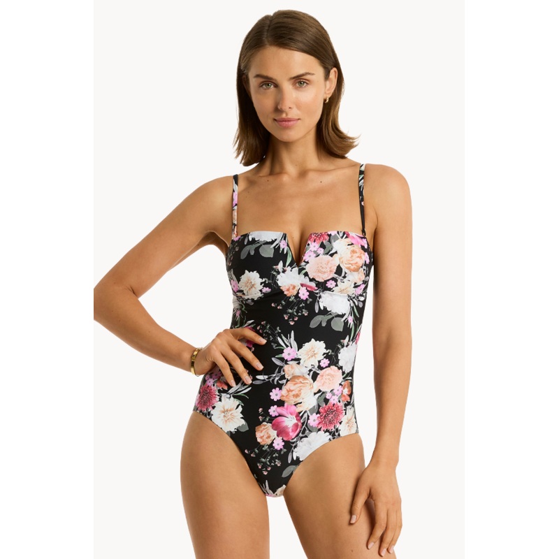 Belle Vee Bandeau One Piece
