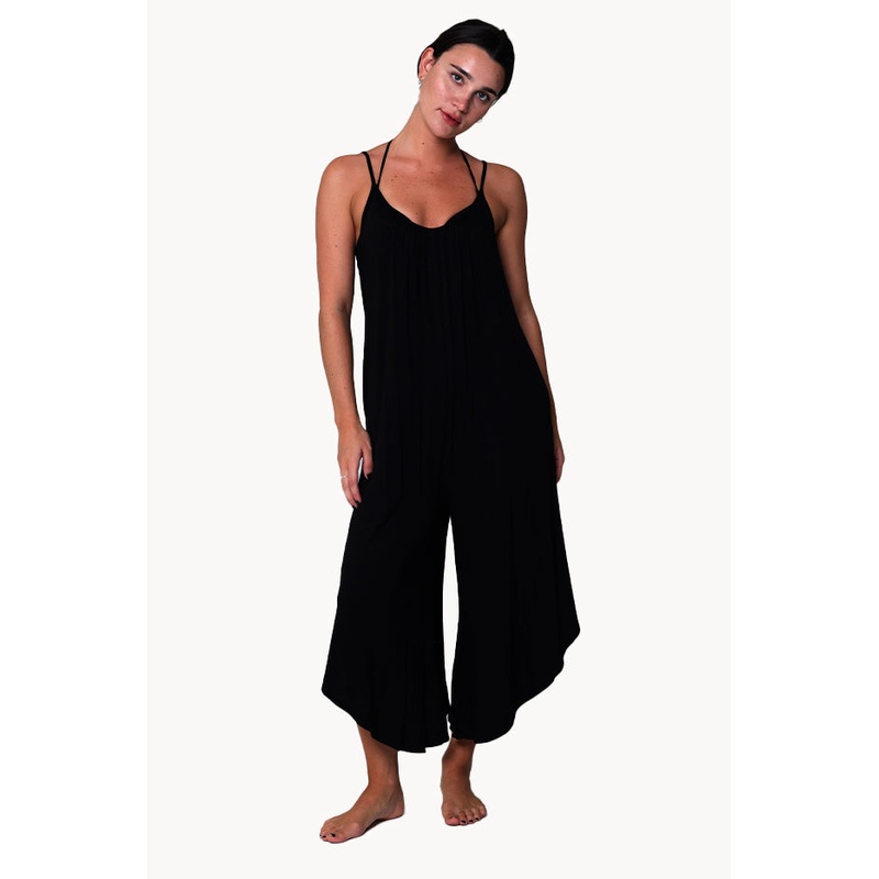 Kira Slub Flowy Jumpsuit