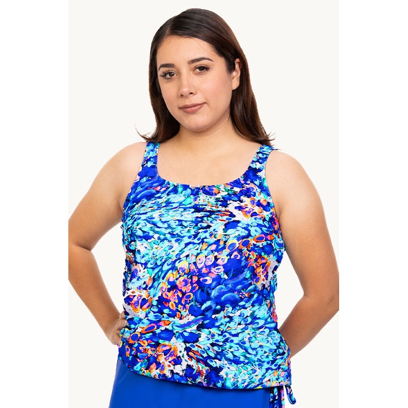 Mermaids Cove Blouson Tankini Separate +