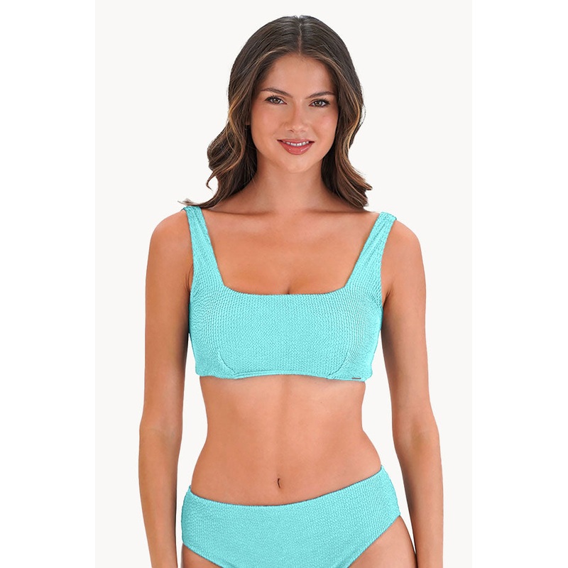Retro Deco DD/E Cup Square Neck Bra