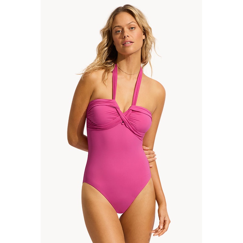 Collective Halter Bandeau One Piece