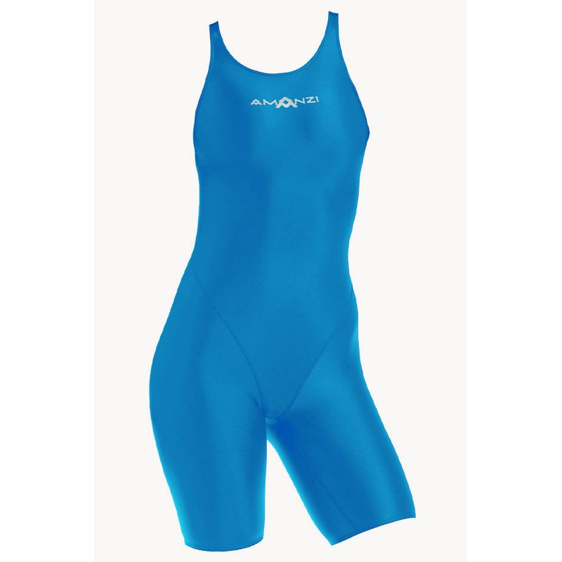 Girls Azure Kneelength One Piece