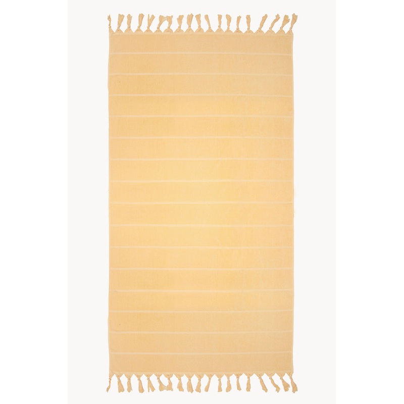 Santorini Stripe Beach Towel