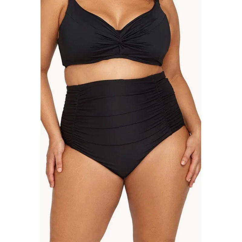 Hues Raphael High Waist Rouched Pant