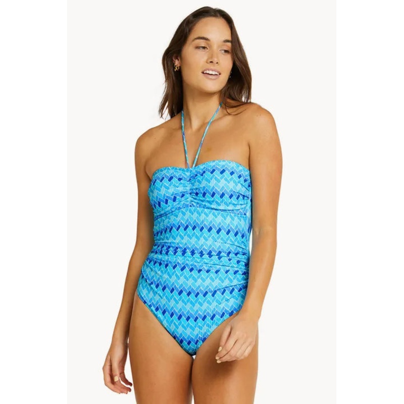 Mosaic Bandeau One Piece
