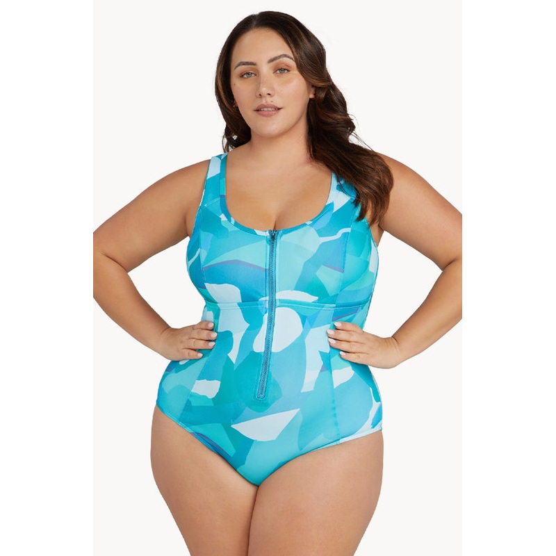 Natare Fly Fuseli Zip Front One Piece
