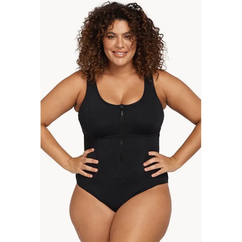 Natare Fuseli Zip Front One Piece