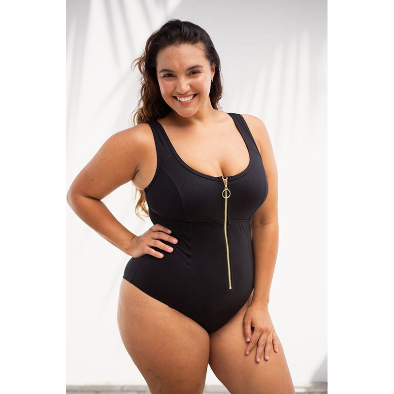 Sculpt Fuseli Zip Front One Piece