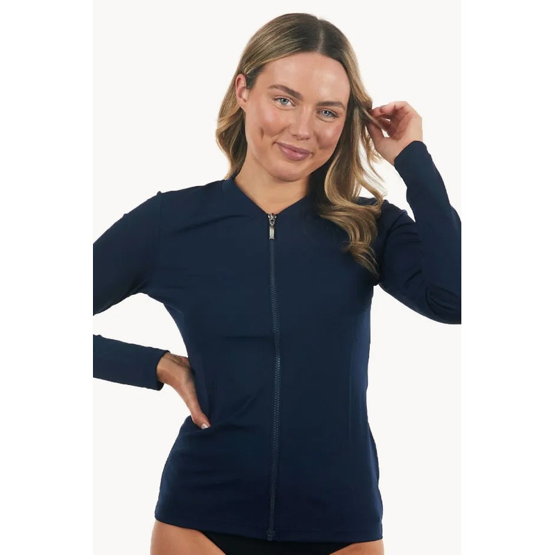 Classic Zip Long Sleeve Suntop