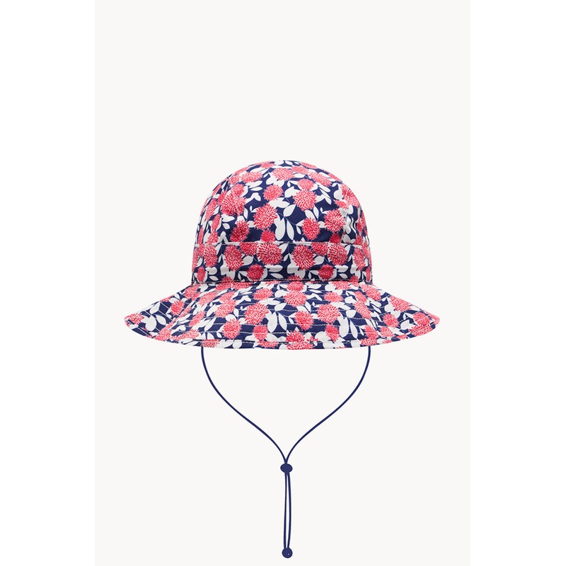 Girls Pom Pom Sunhat