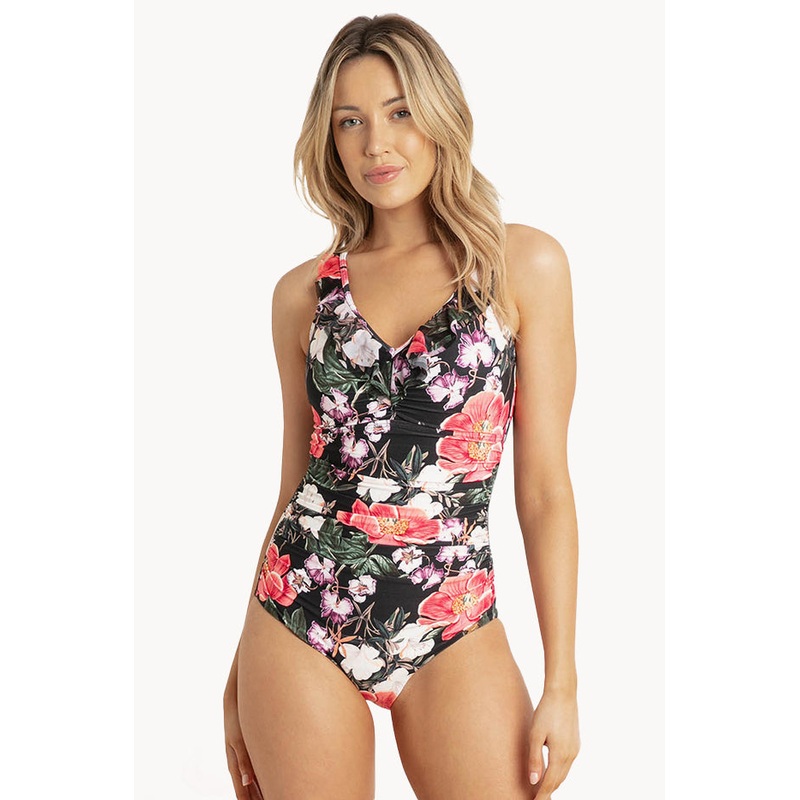 Paige DD/E Cup Mesh Frill One Piece