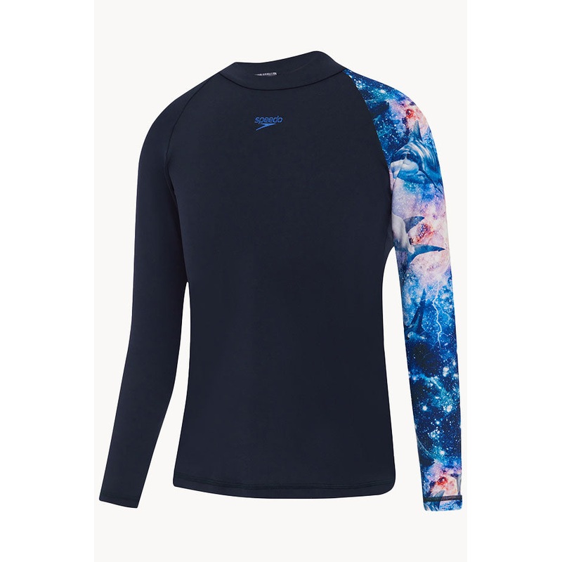 Boys Digi Long Sleeve Suntop