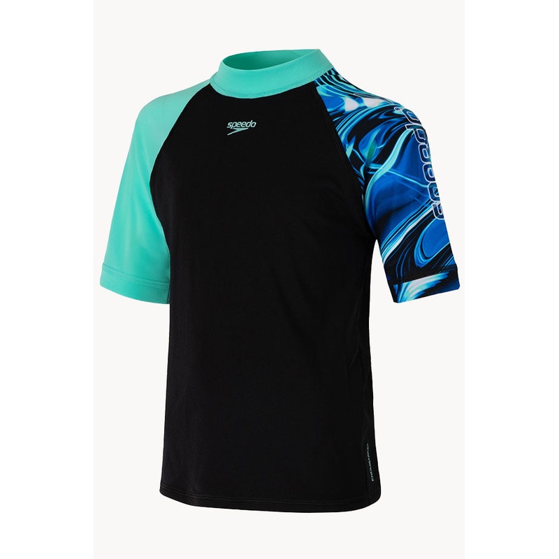Boys Logo Short Sleeve Suntop