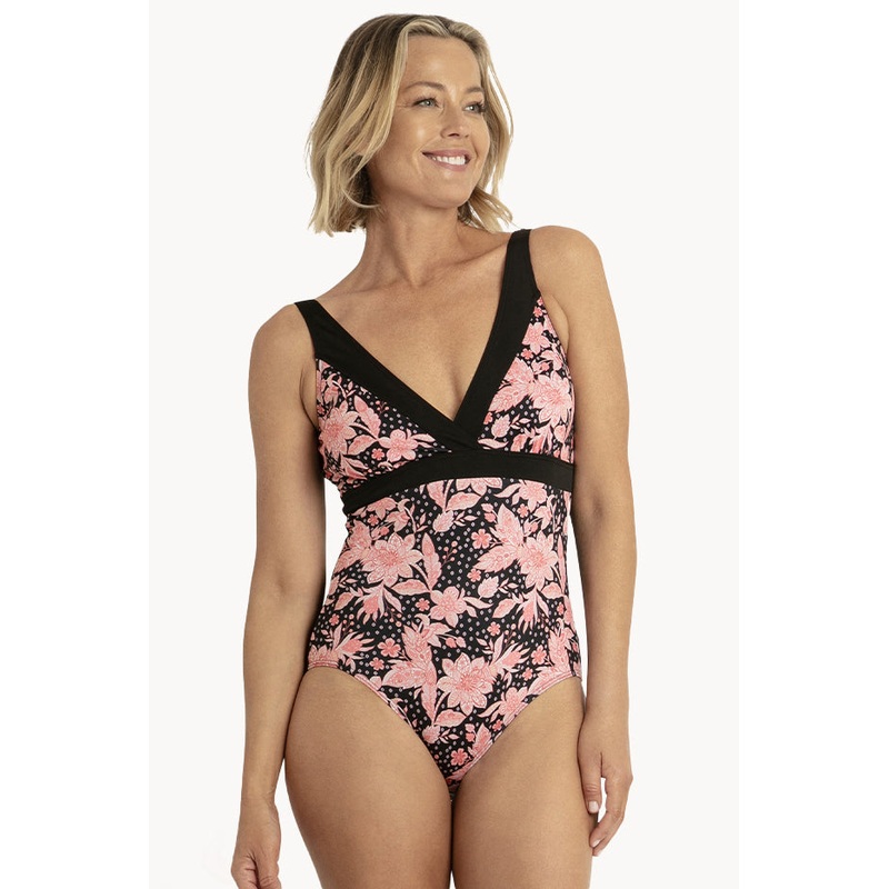 Nakia Cross Front Scoop One Piece