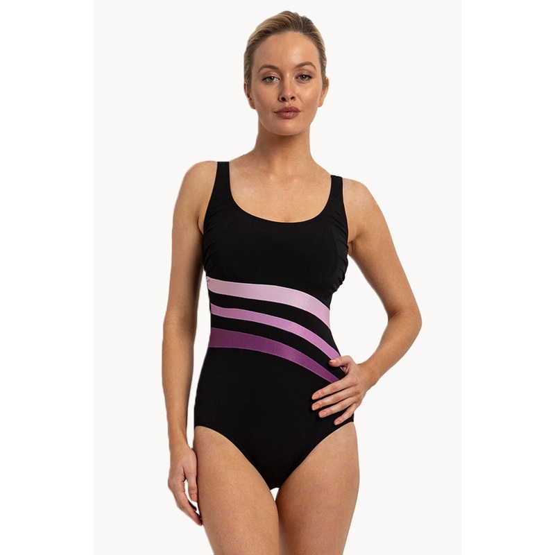 Ombre DD/E Cup Wave Splice One Piece