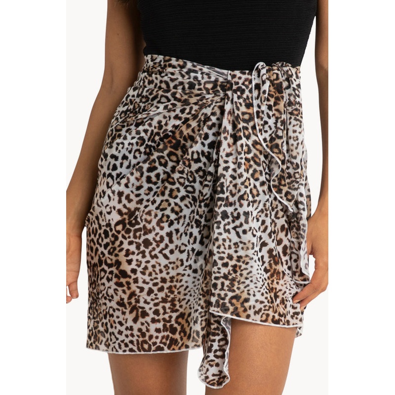 Wild Midi Mesh Sarong