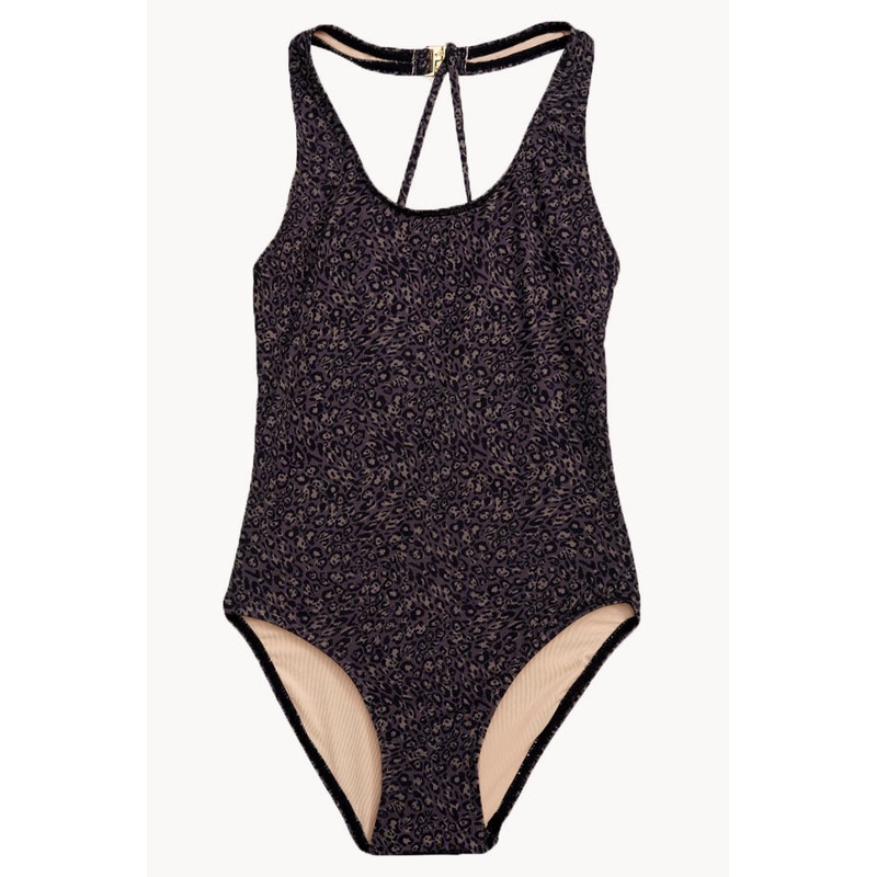 Girls Ocelot Cross Back One Piece