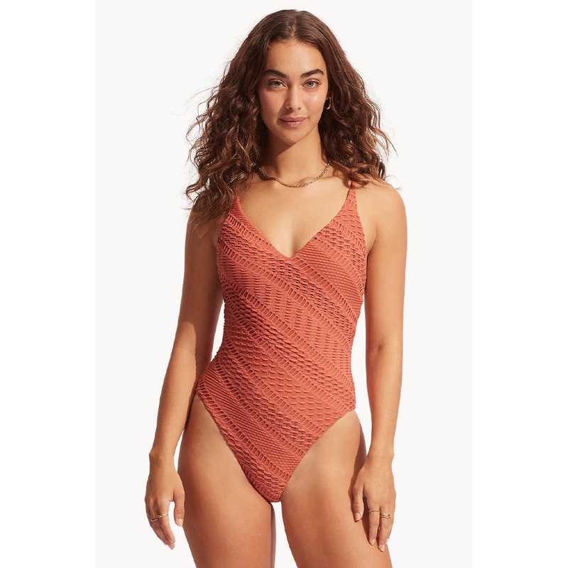 Marrakesh V Neck One Piece