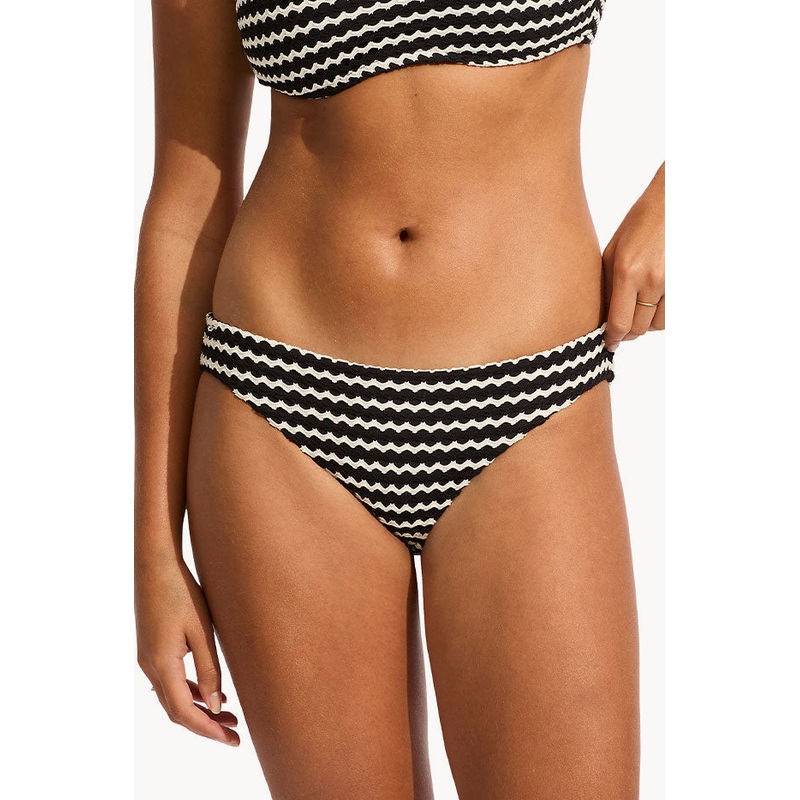 Mesh Effect Hipster Pant