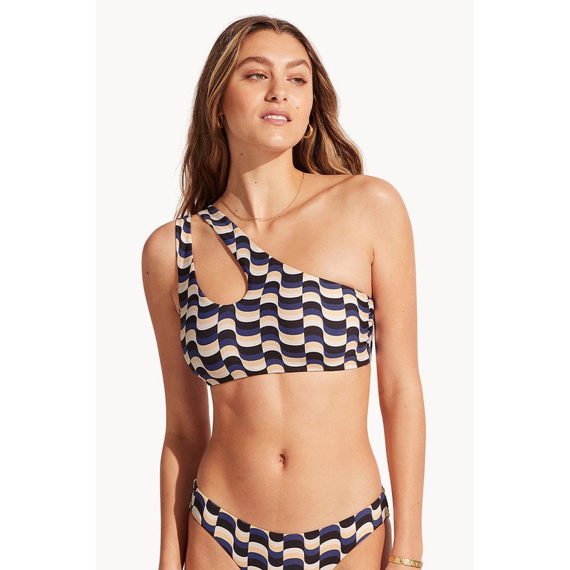 Modern Take One Shoulder Cut Out Top