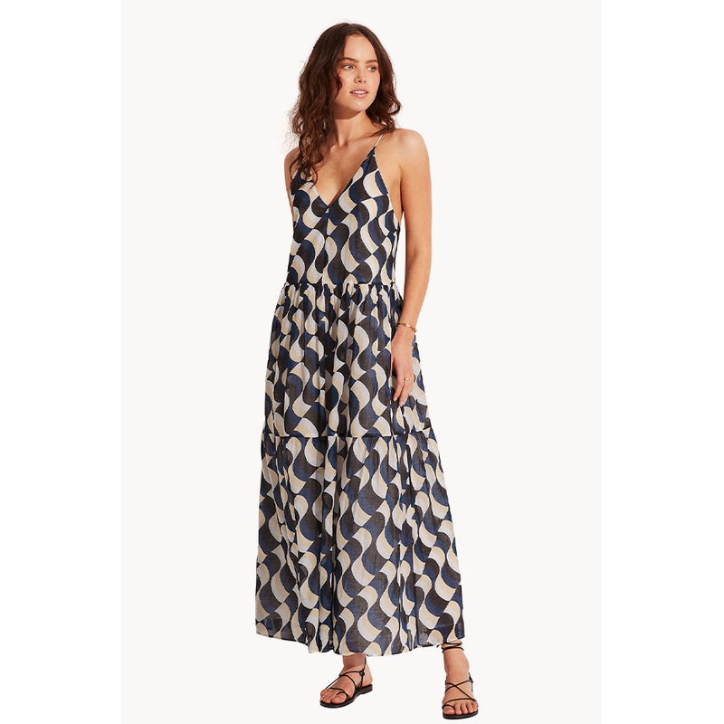 Modern Take Tier Maxi Dress