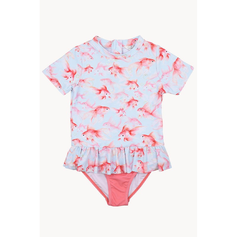 Girls Jasmine Frill Sunsuit