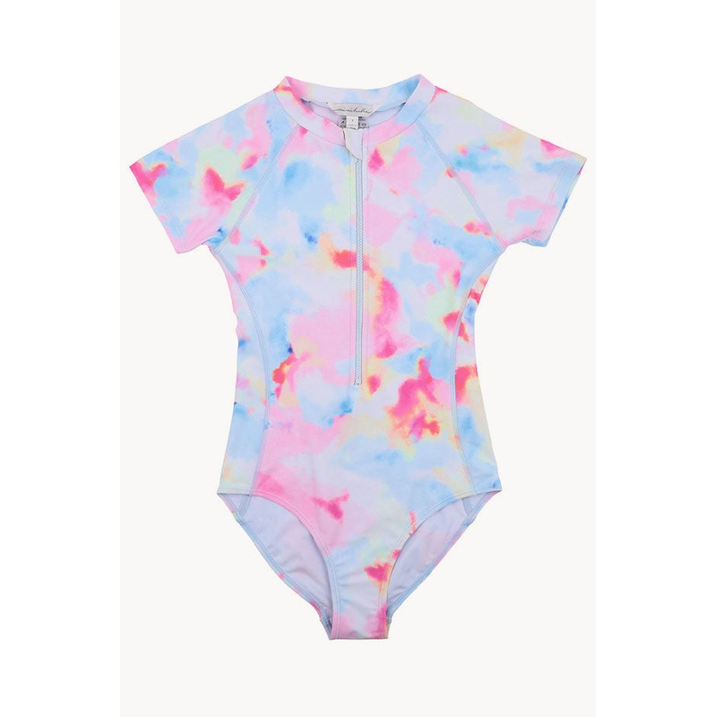 Girls Pia Short Sleeve Sunsuit
