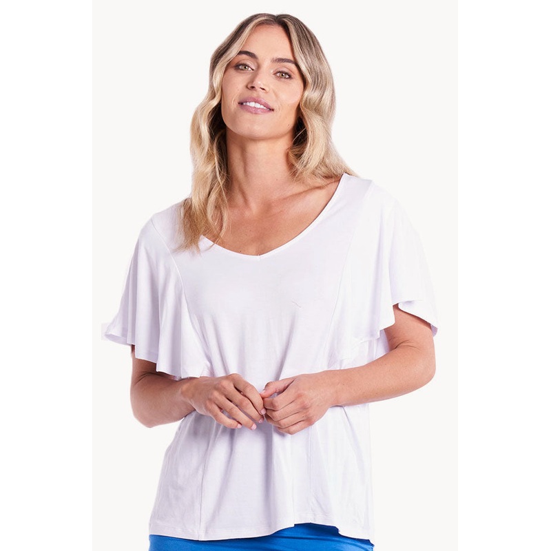 Plain Florence Frill Tee