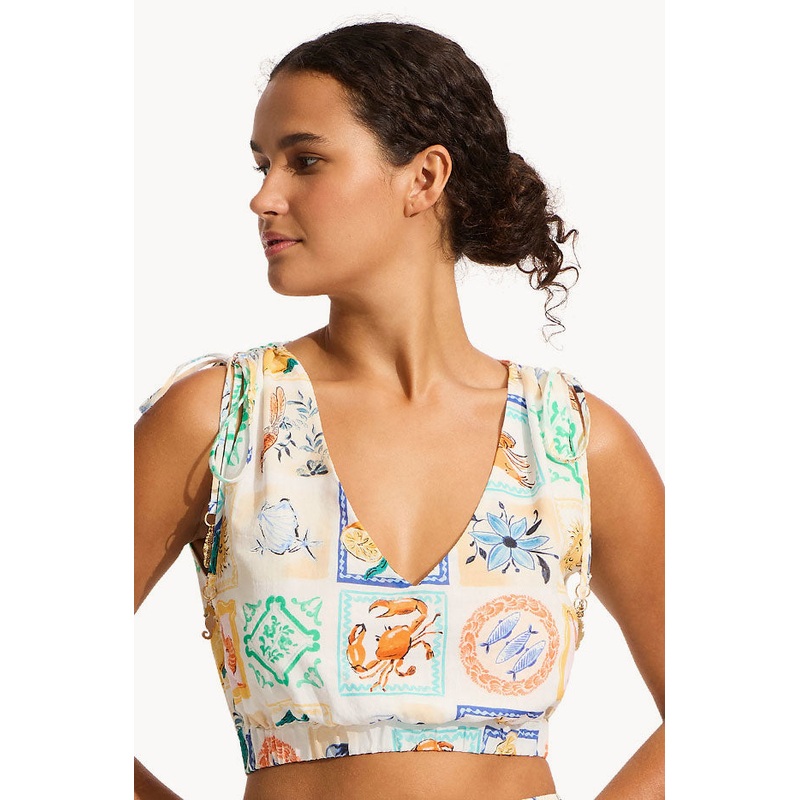 Wish You Were Here Crop Top