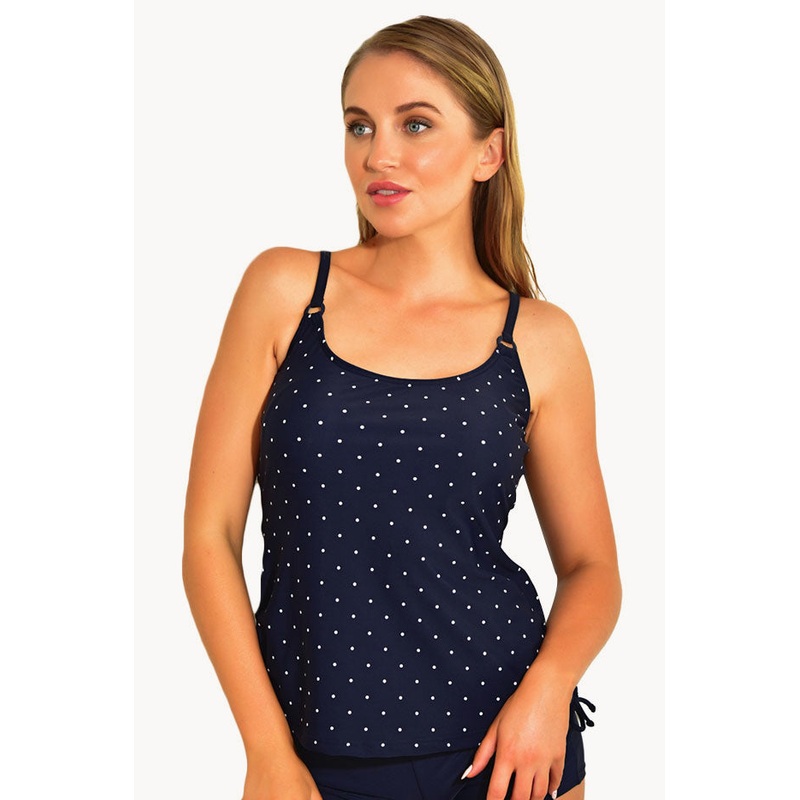 Midnight Sky Tie Side Tankini Separate