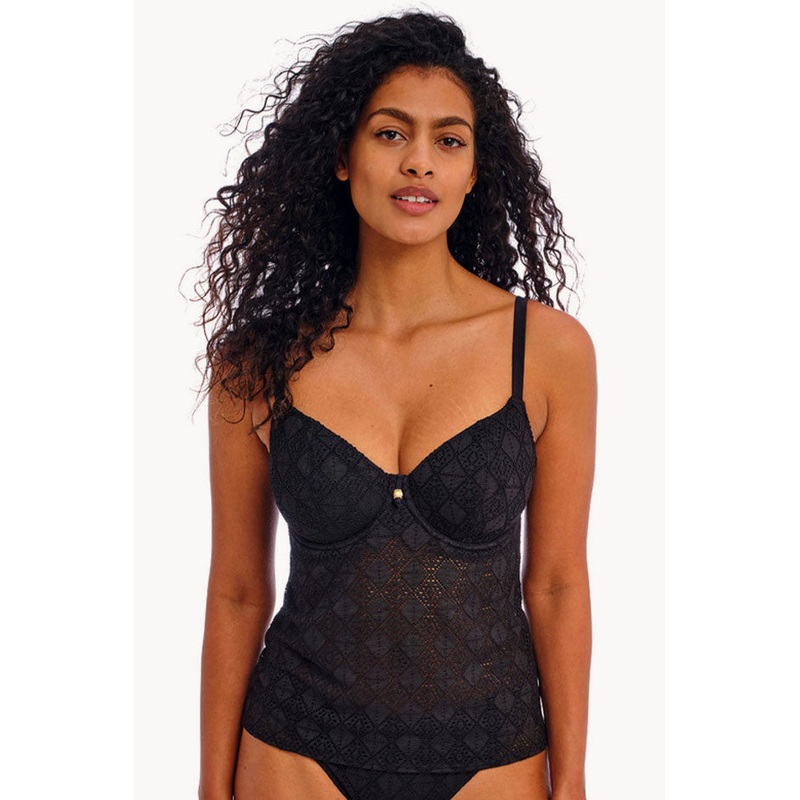 Nomad Nights F Cup Plunge Tankini Separate