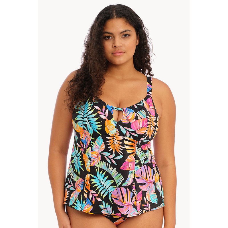 Tropical Falls Moulded Tankini Separate