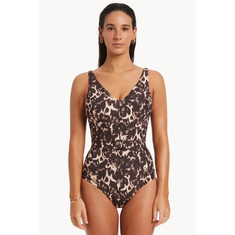 Allure D/DD Cup Belted One Piece