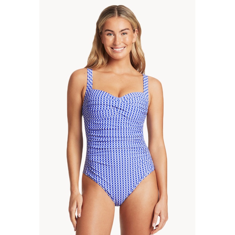 Checkmate Twist Front One Piece