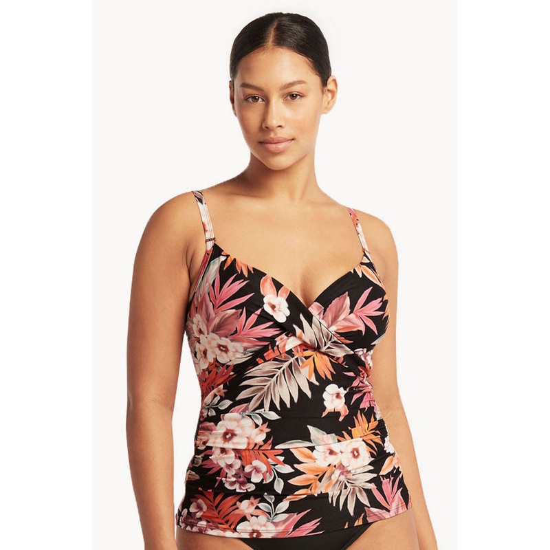 Escape DD/E Cup Twist Front Tankini Separate