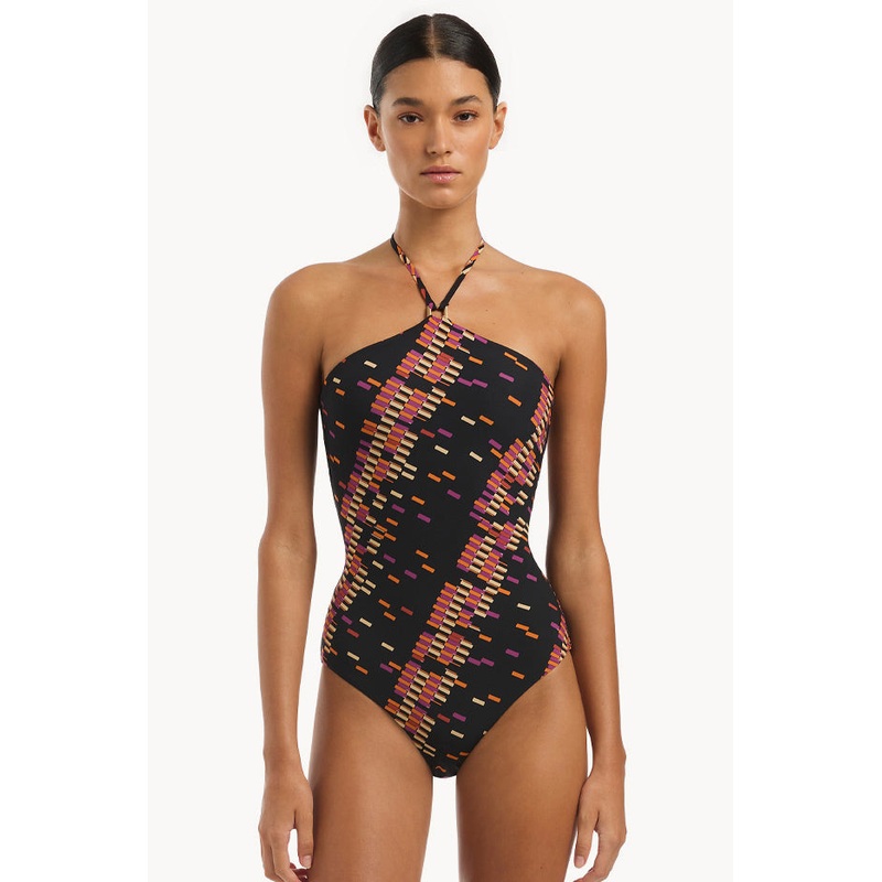 Lumiere High Neck Trim One Piece