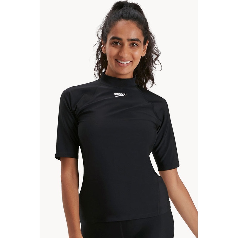 Plain Short Sleeve Suntop