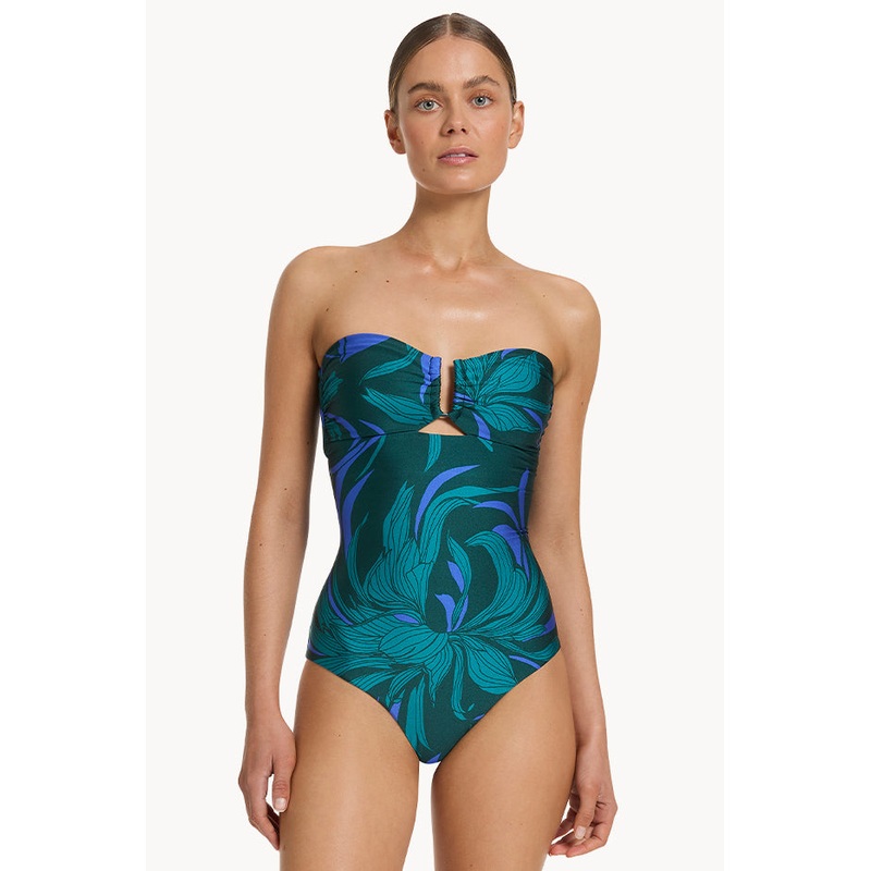 Queen Of The Night Bandeau One Piece
