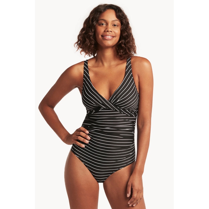 Shoreline Cross Front One Piece