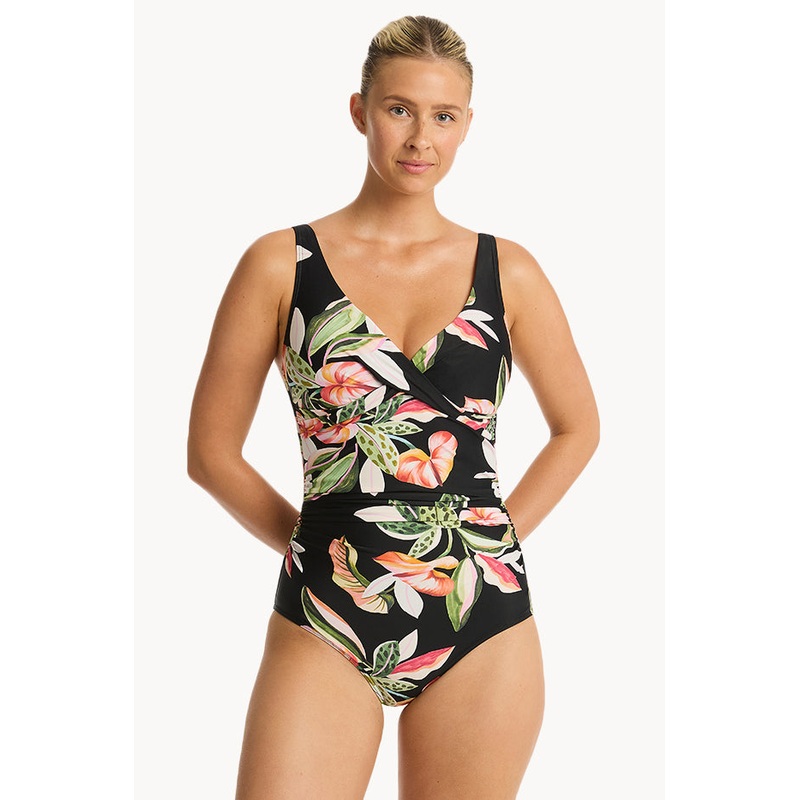 Sundown Cross Front One Piece