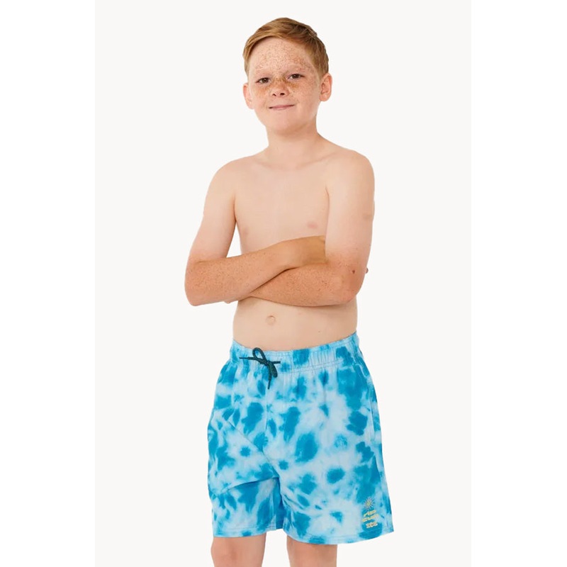 Boys Cosmic Tides Volley Boardshort