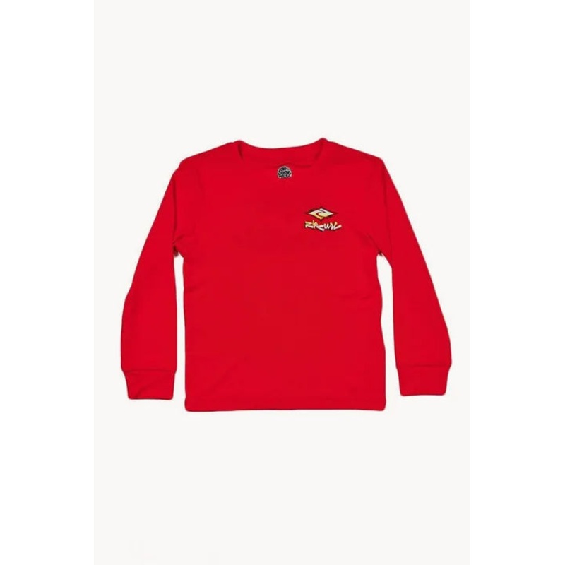 Boys Diamond Fade Long Sleeve Suntop