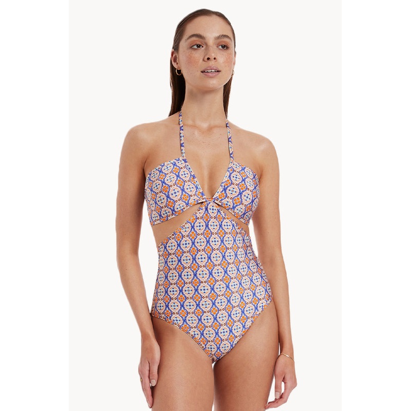 Azura Geo Cut Out One Piece