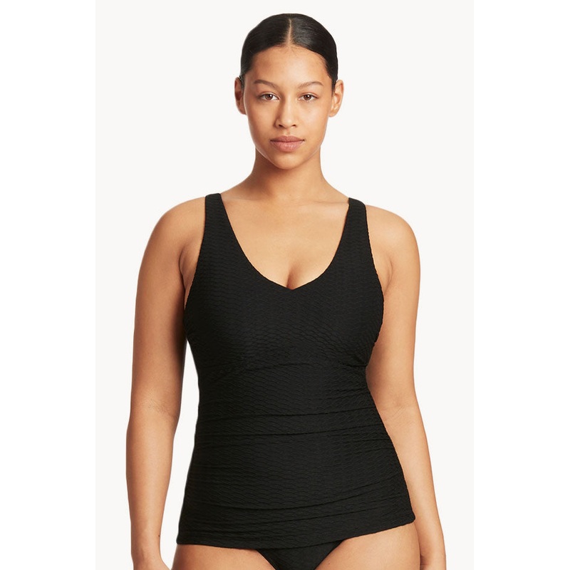 Honeycomb D/DD Cup Tankini Separate
