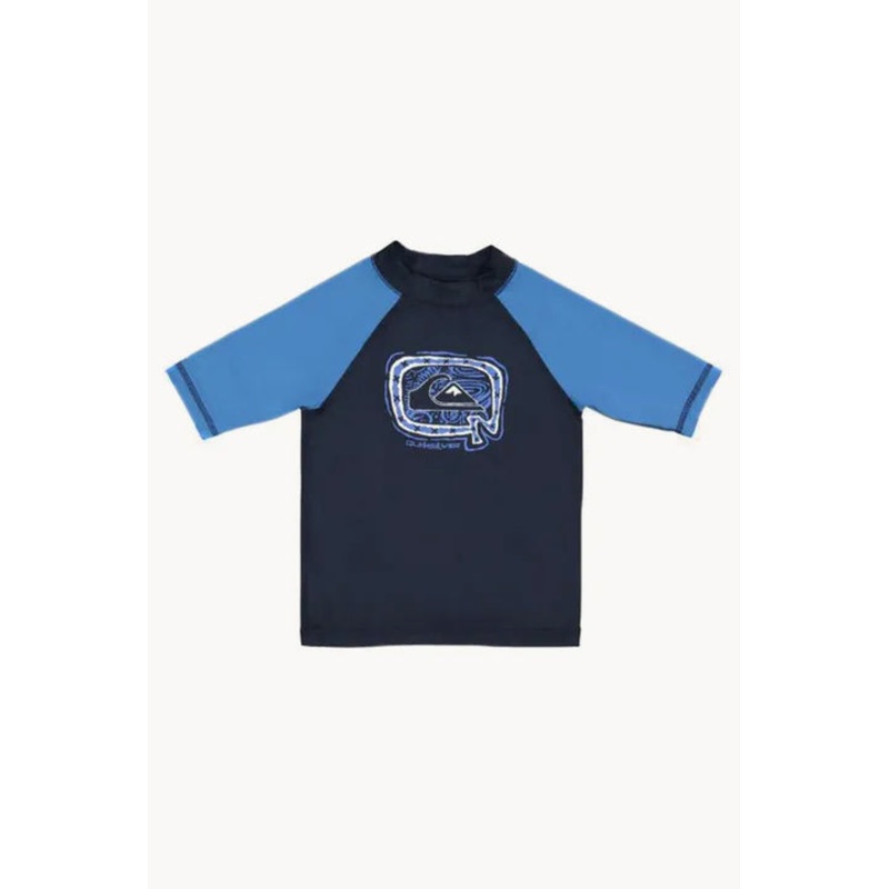 Toddler Boys Bubble Trouble Short Sleeve Suntop