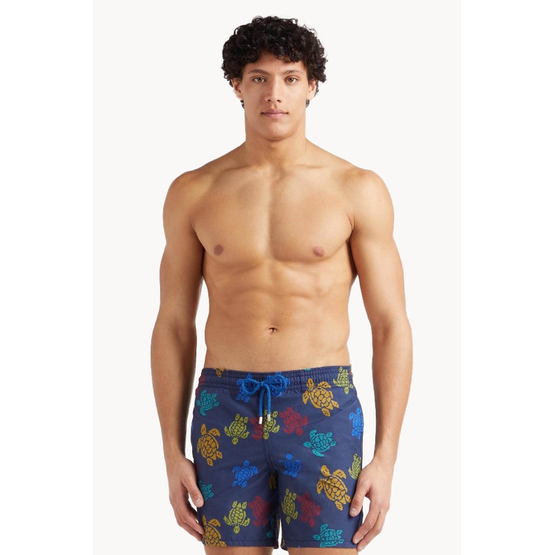 Mens Knit Turtle Swim Short