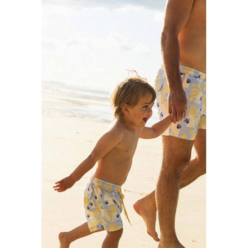 Toddler Boys Happy Cocky Boardshort