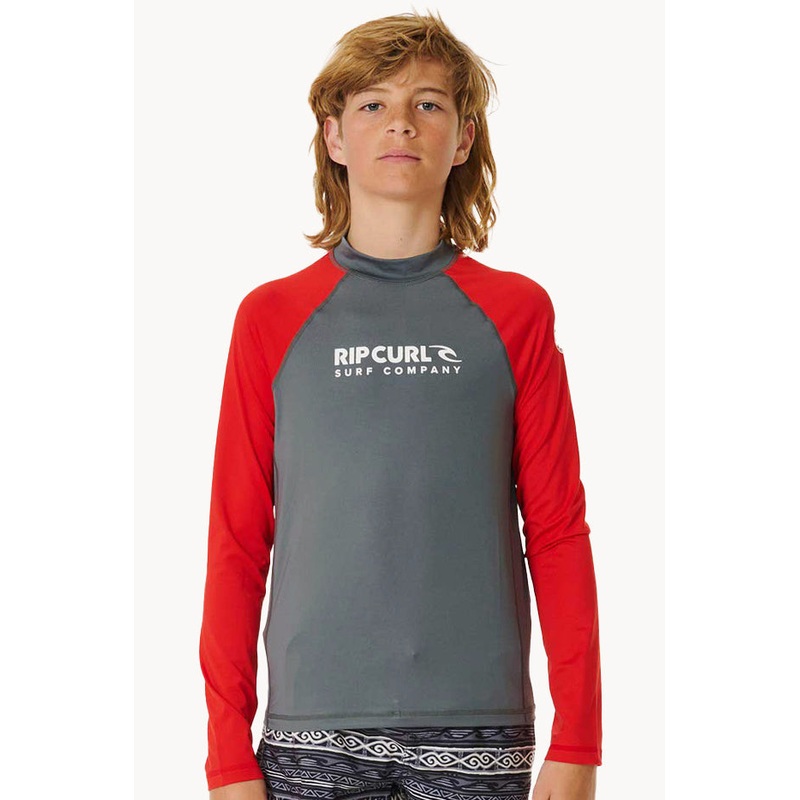 Boys Shock Long Sleeve Suntop