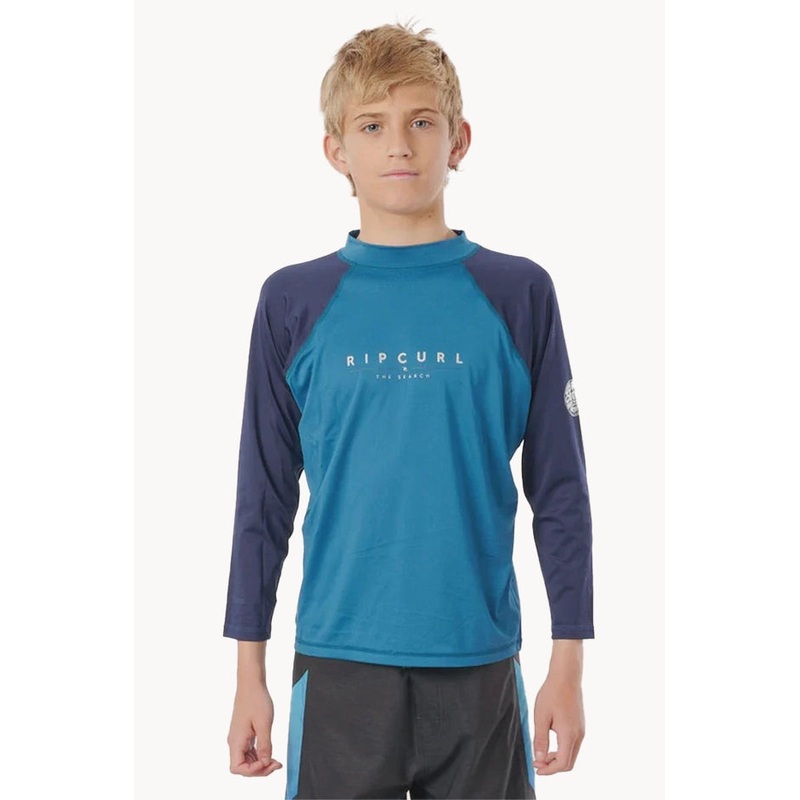 Boys Shockwaves Long Sleeve Suntop
