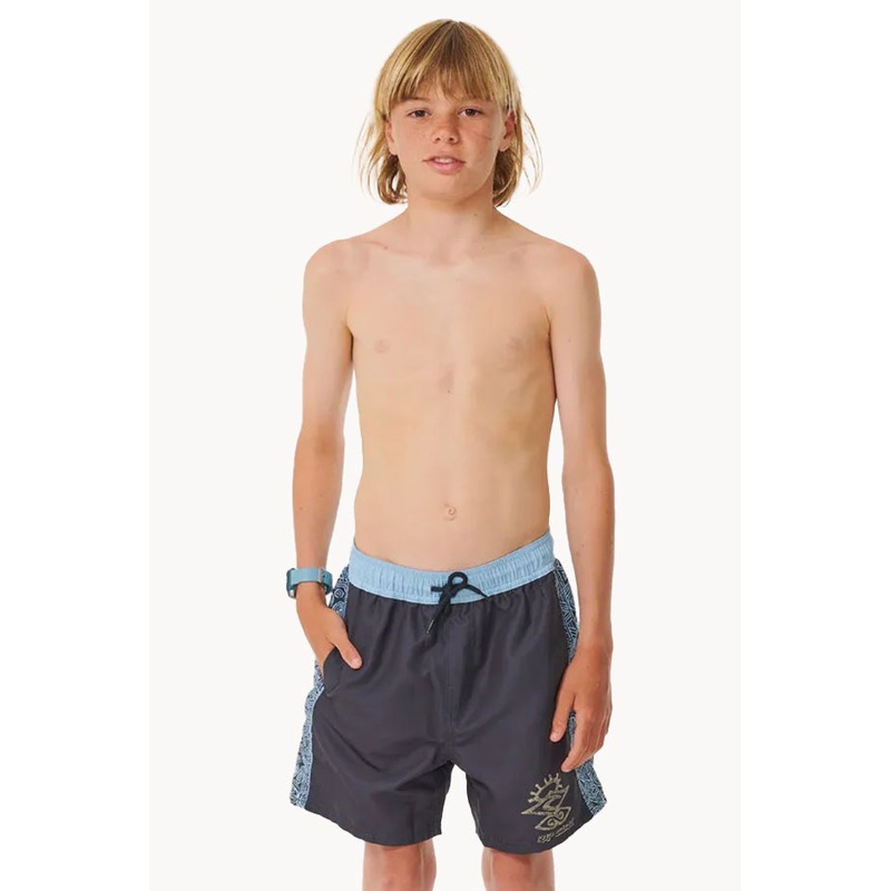 Boys Shred Rock Block Volley Short